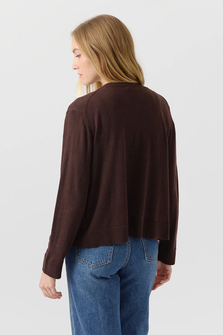 CARDIGAN CARMELA BROWN