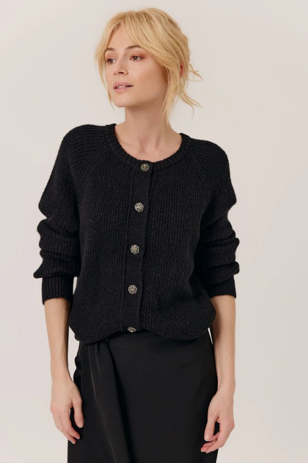 CAROL CARDIGAN BLACK