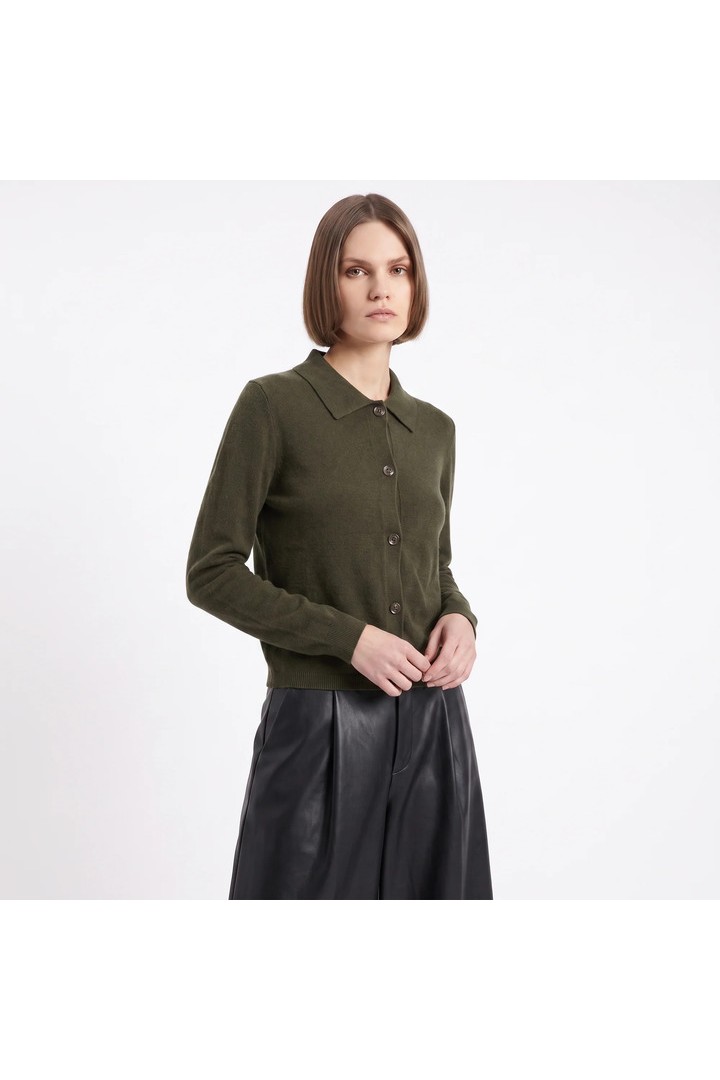 CARDIGAN GINGER KHAKI