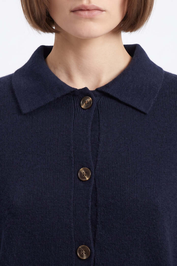 CARDIGAN GINGER NAVY