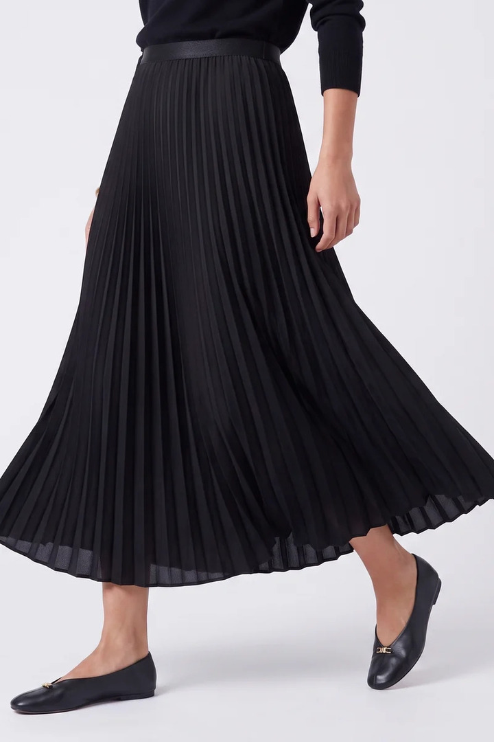 CLEANE SKIRT BLACK