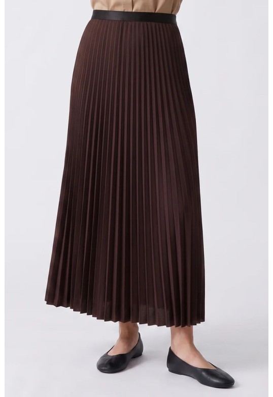 CLEANE SKIRT BROWN