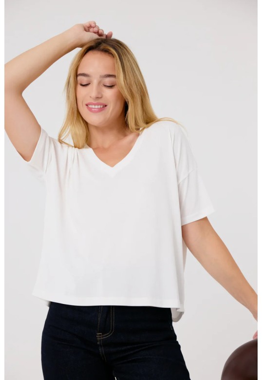 FRANCESCA T-SHIRT CREAM