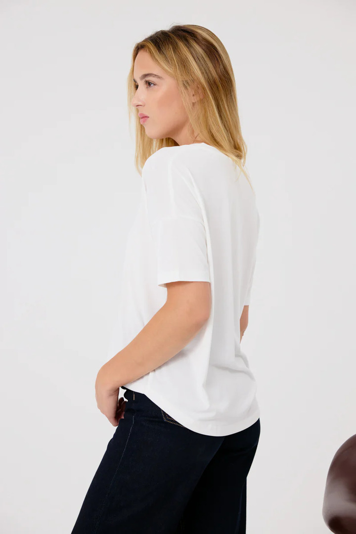 FRANCESCA T-SHIRT CREAM