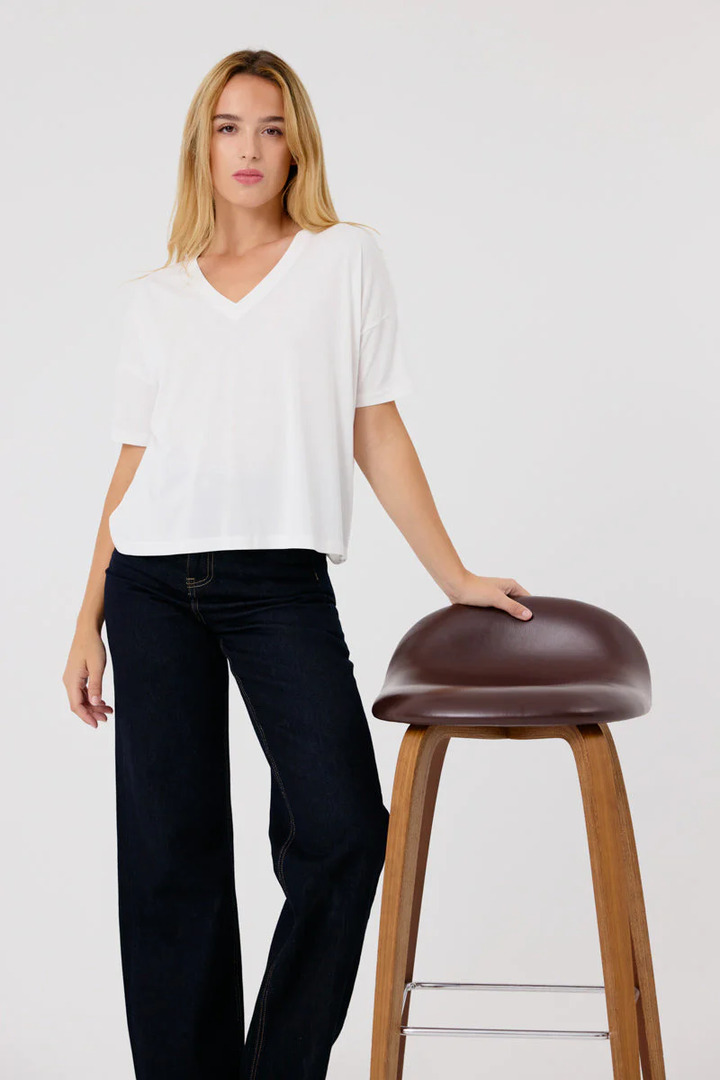 FRANCESCA T-SHIRT CREAM