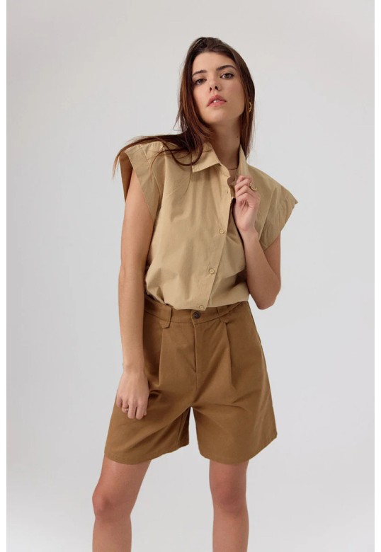 ADAMA SHIRT BEIGE