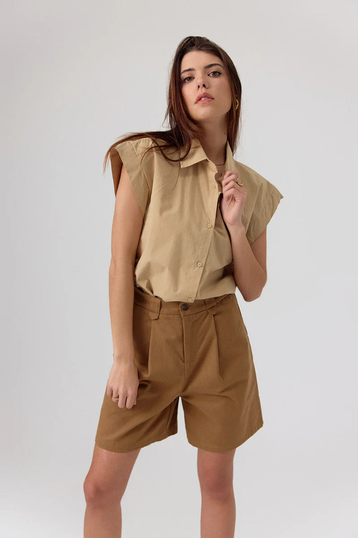 ADAMA SHIRT BEIGE
