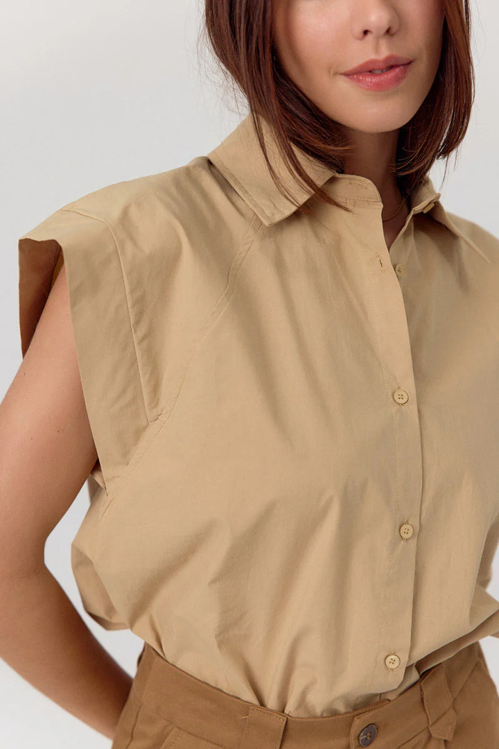 ADAMA SHIRT BEIGE