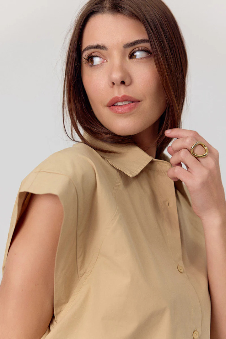 ADAMA SHIRT BEIGE