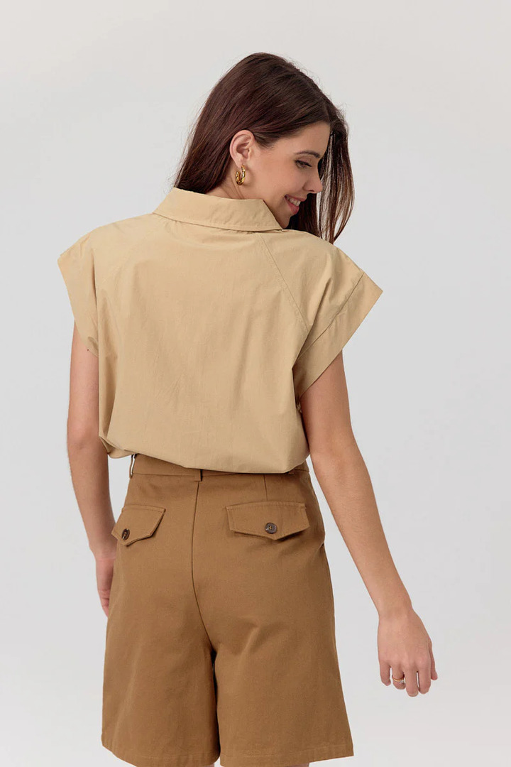 ADAMA SHIRT BEIGE