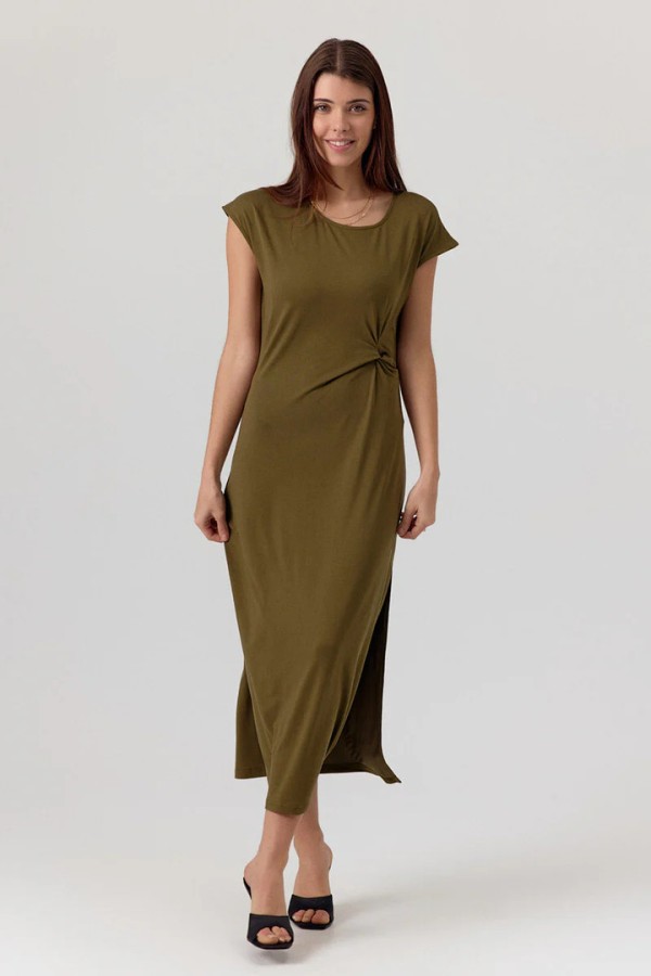 CINTHYA DRESS KHAKI