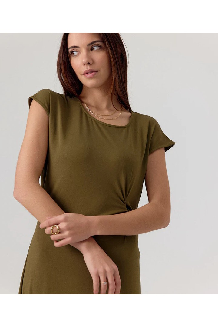 CINTHYA DRESS KHAKI