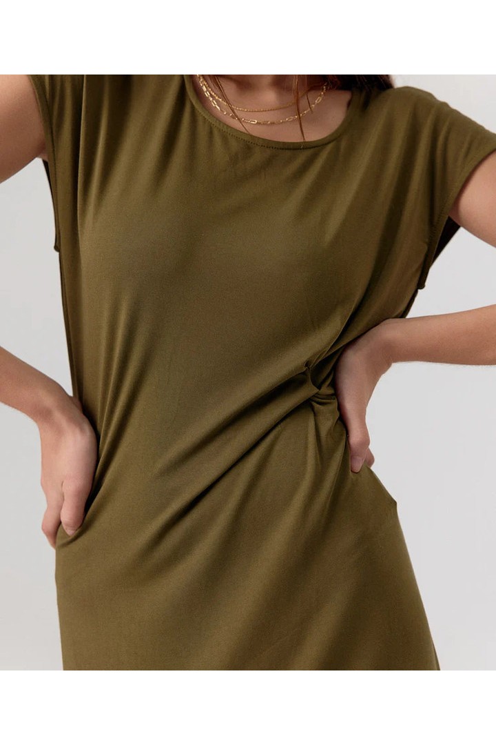 CINTHYA DRESS KHAKI