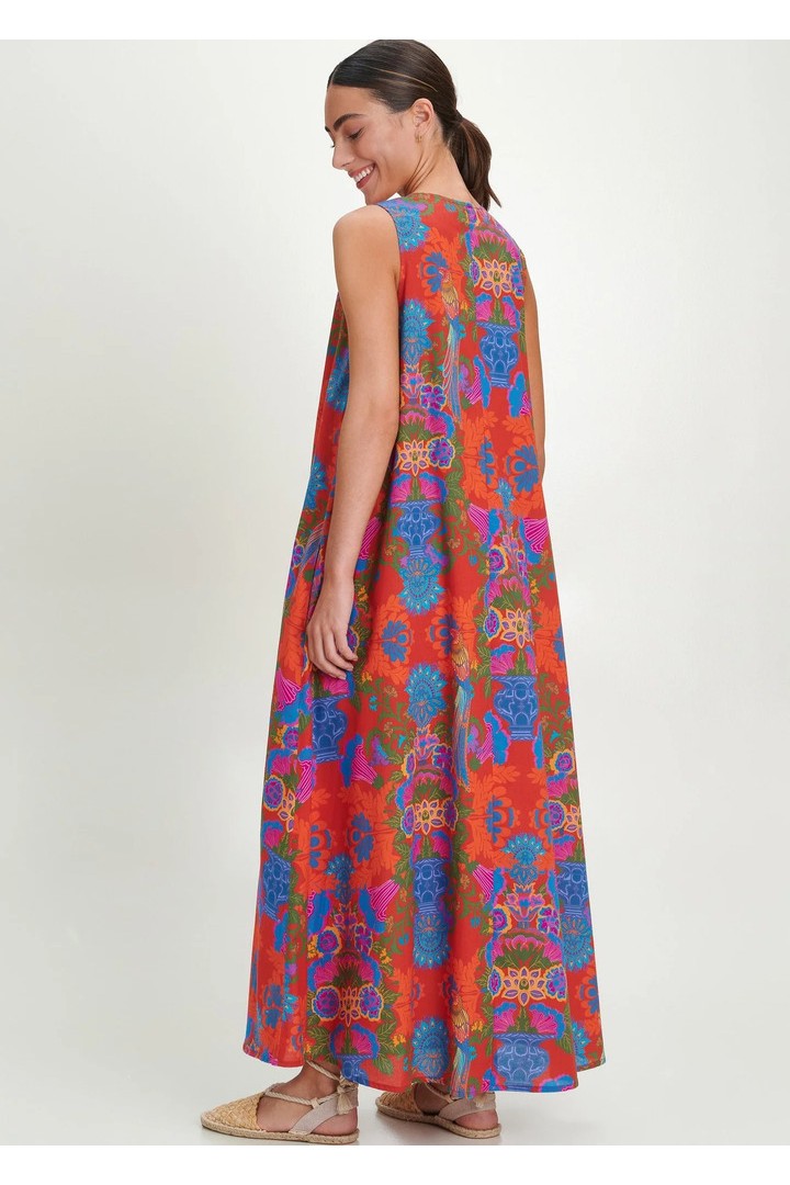 MAXI DRESS RED