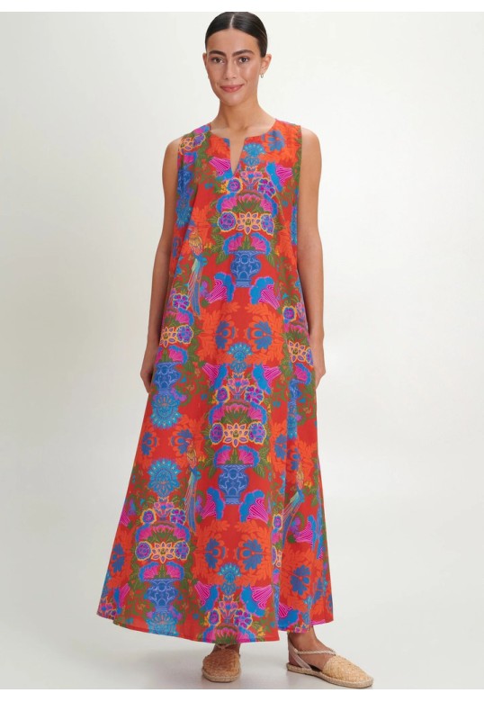 MAXI DRESS RED