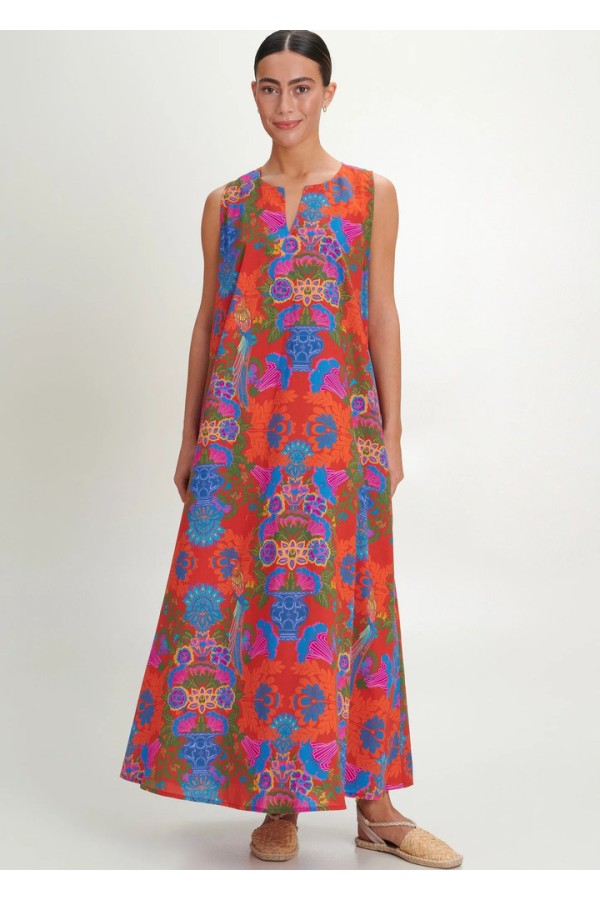 MAXI DRESS RED