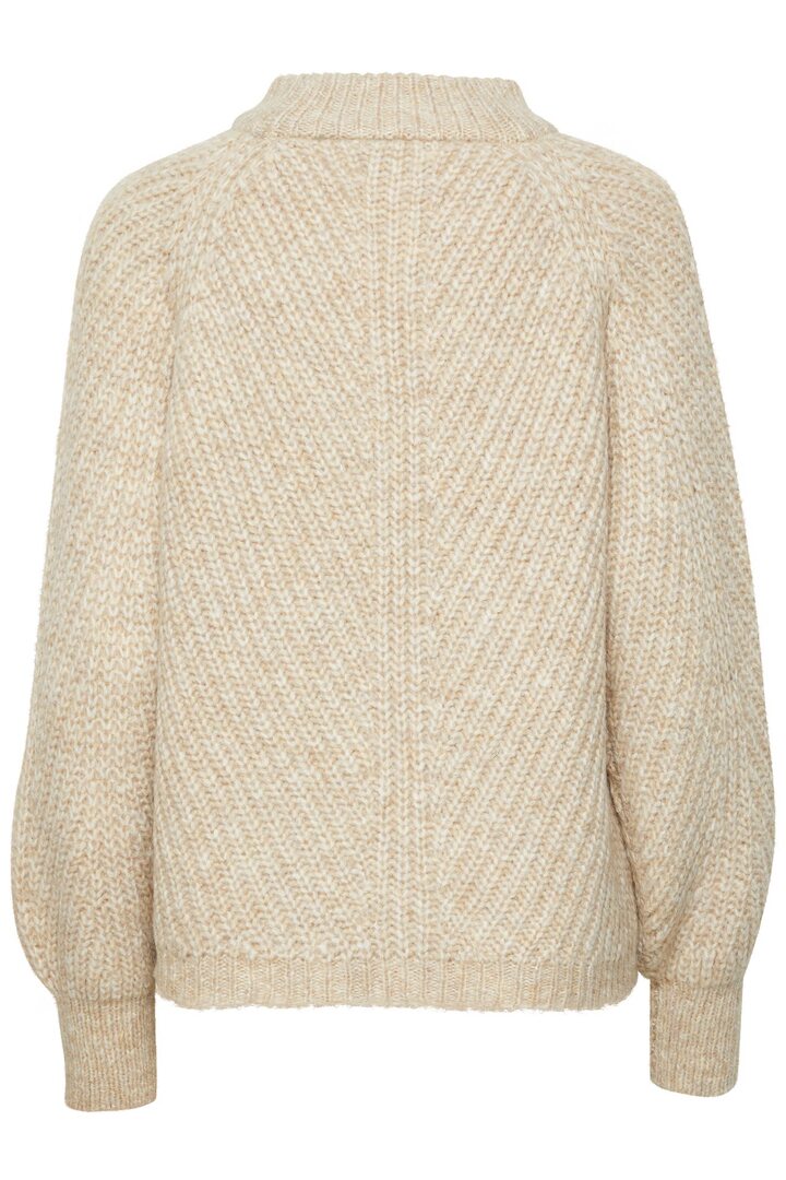 KNITTED PULLOVER  Cement Melange