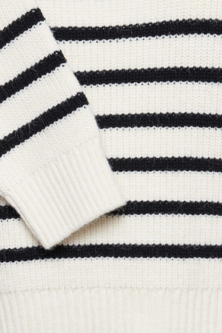KNITTED PULLOVER DFN1003 OFF WHITE COMBI