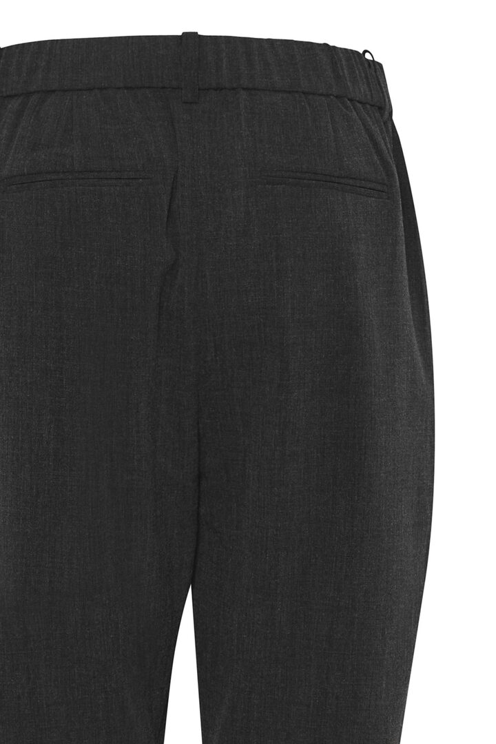 BYDANTA TROUSERS BLACK MELANGE