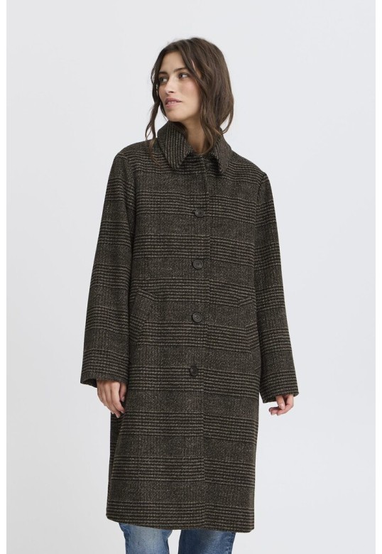 BYBOCCO COAT BLACK MIX