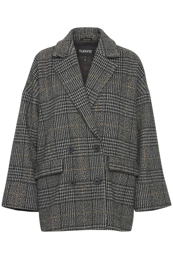 BYCUBANA COAT BLACK MIX