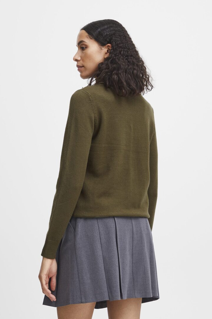 BYMANINA PULLOVER OLIVE NIGHT