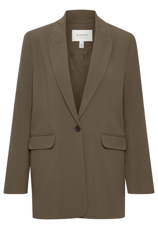 BYDANTA BLAZER SEPIA TINT MELANGE