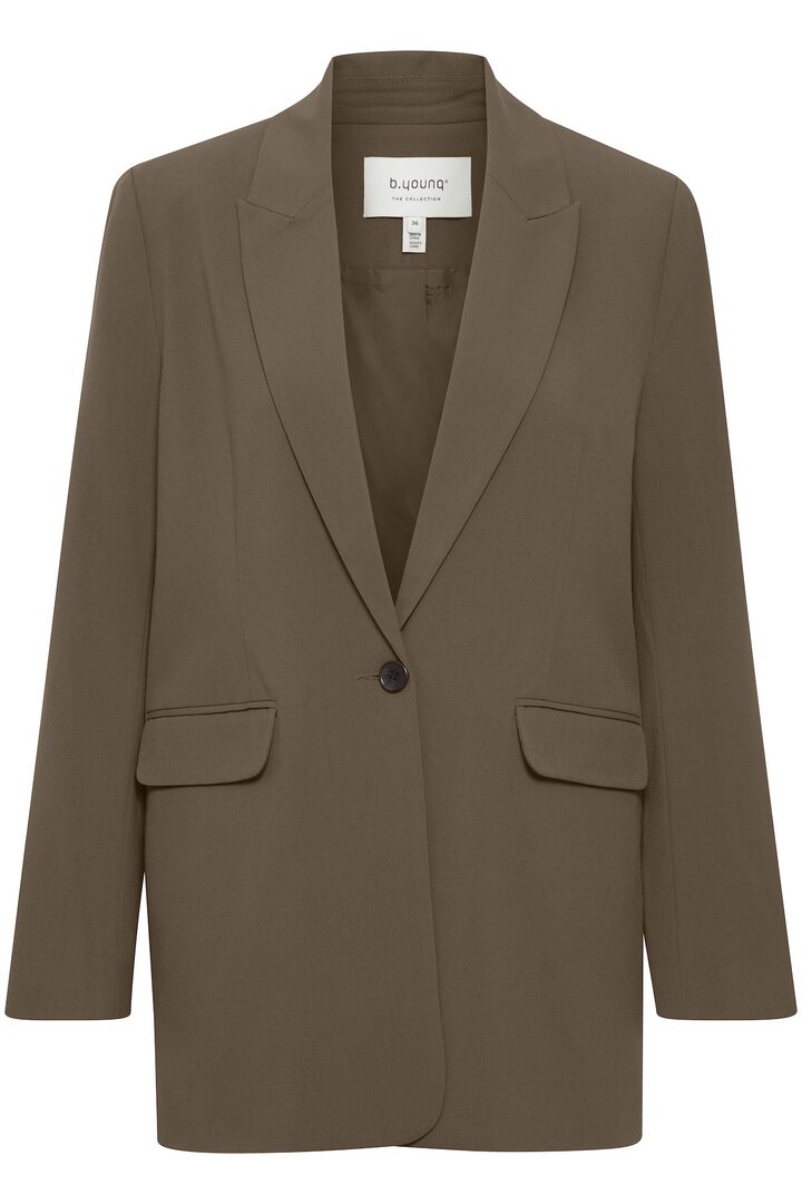 BYDANTA BLAZER SEPIA TINT MELANGE