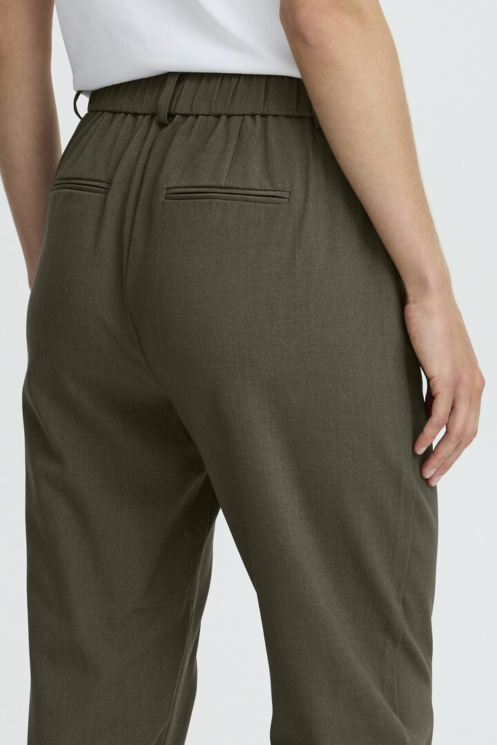 BYDANTA TROUSERS SEPIA TINT MELANGE