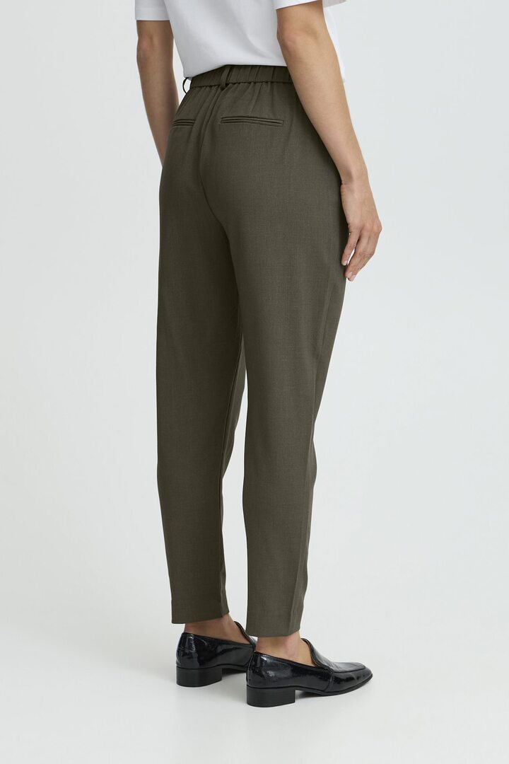 BYDANTA TROUSERS SEPIA TINT MELANGE