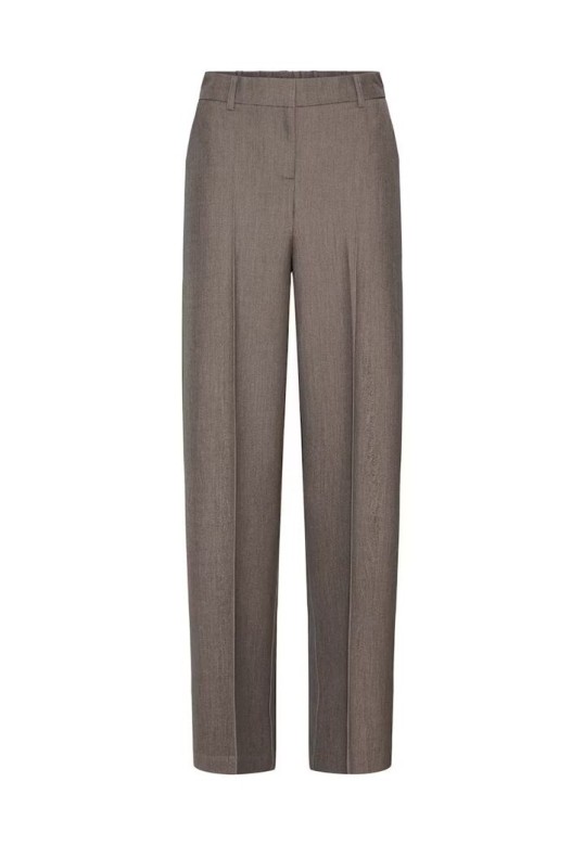 BYDANTA PANTS CASUAL WALNUT MELANGE