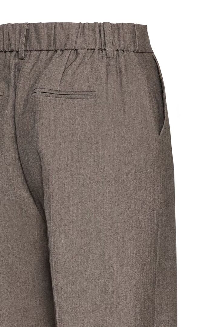 BYDANTA PANTS CASUAL WALNUT MELANGE