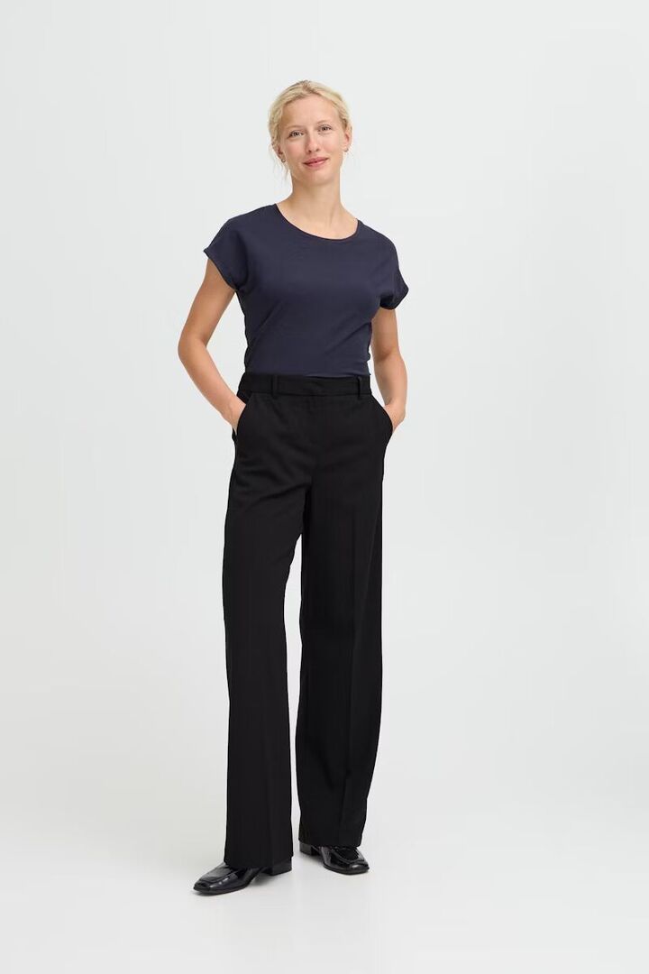 BYDANTA PANTS CASUAL BLACK