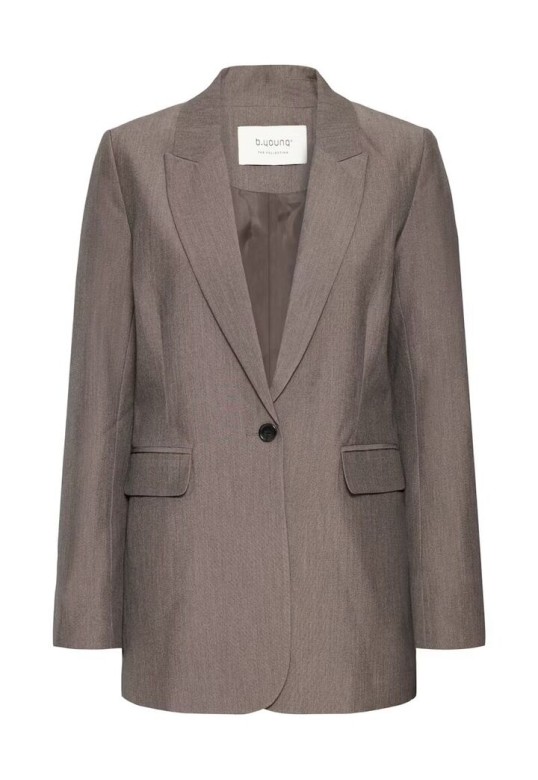 BYDANTA Blazer Walnut Melange
