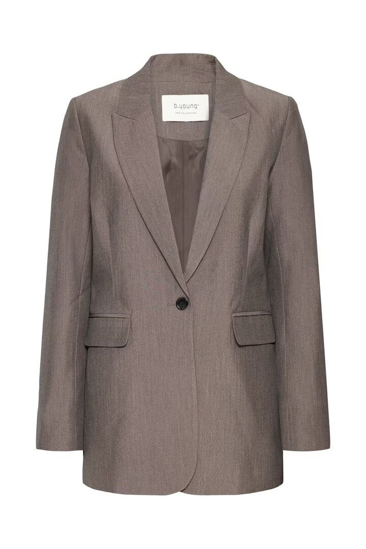 BYDANTA Blazer Walnut Melange