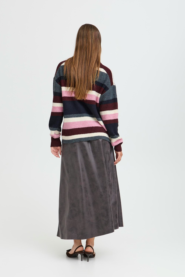 BYONEMA PULLOVER PORT ROYALE MELANGE STRIPE