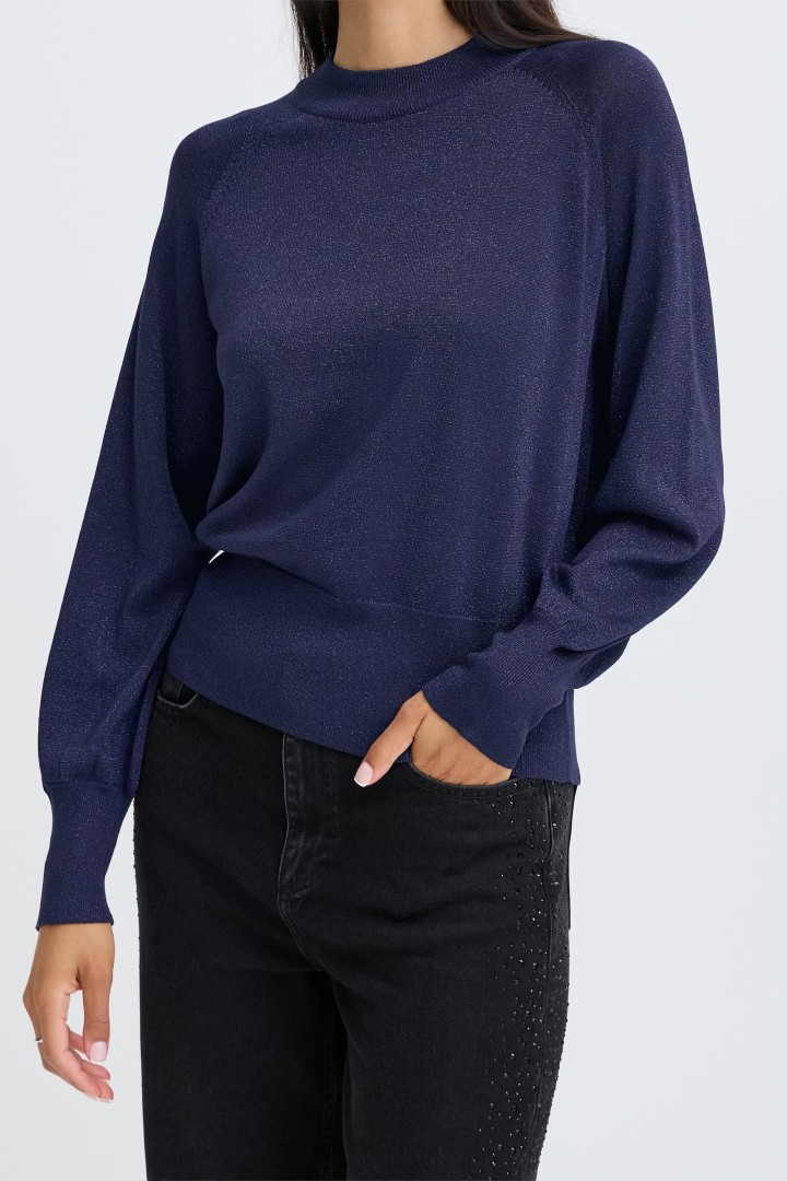 BYMOBBE Pullover Evening Blue