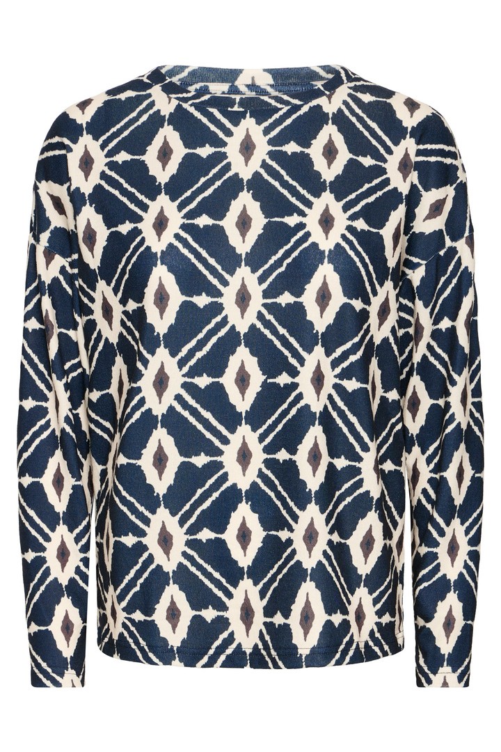 BYPIETA T-SHIRT NAVY BLAZER IKAT