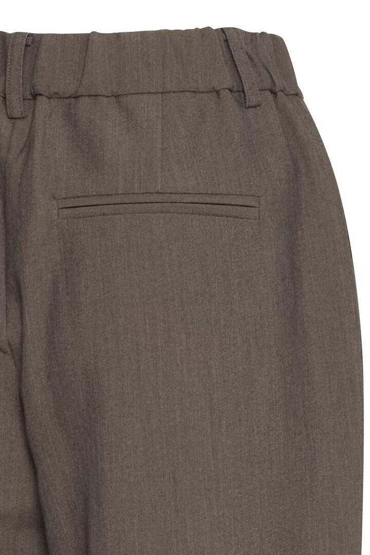BYDANTA Pants Walnut Melange