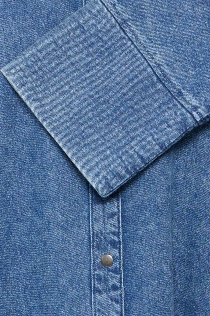 Bycapuca shirt Mid Blue Denim