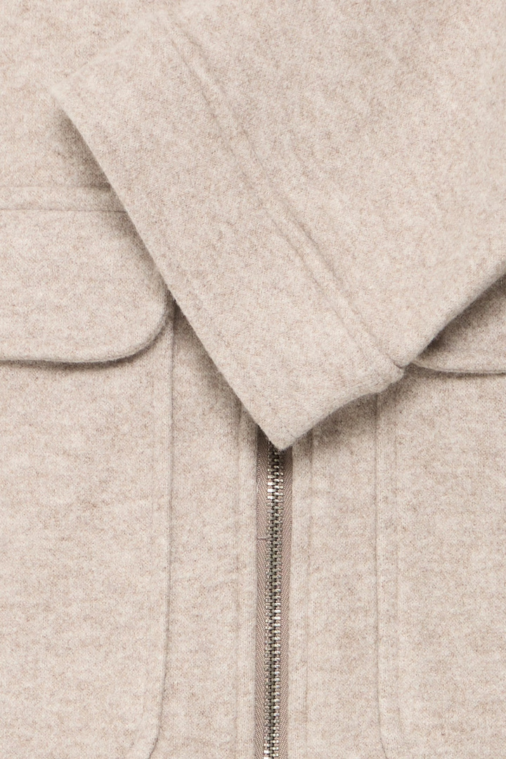 BYBONDY Outerwear Walnut Melange