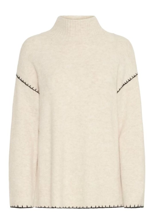 BYOMEA Pullover Birch Melange