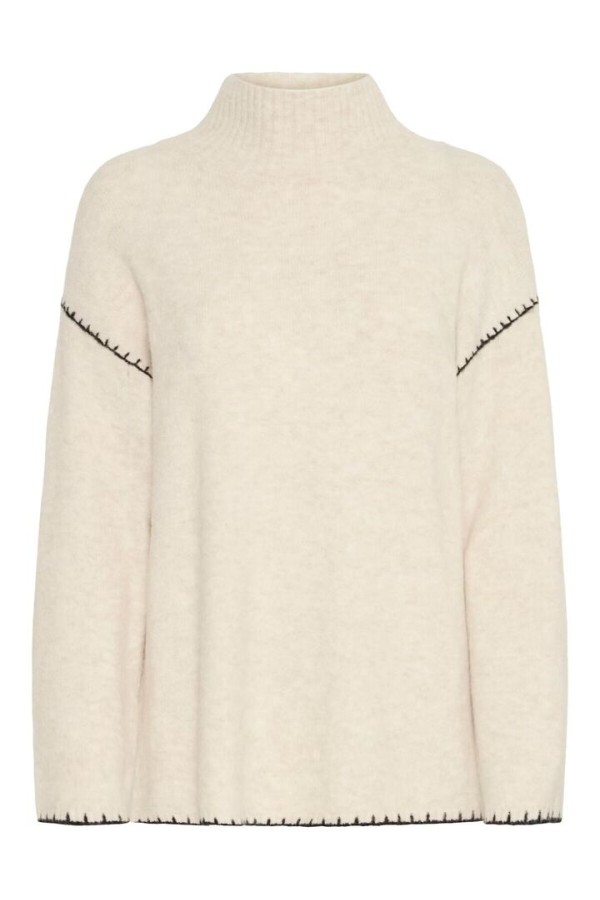 BYOMEA Pullover Birch Melange