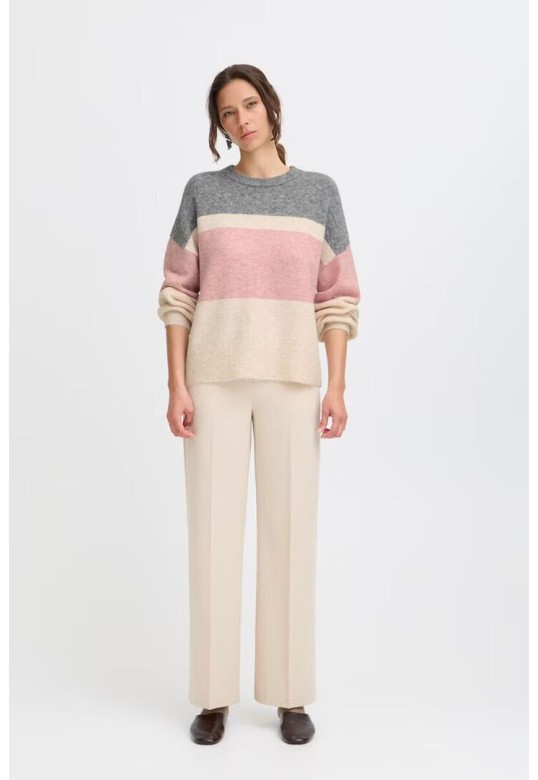 BYOMEA Pullover Port Royale Mix