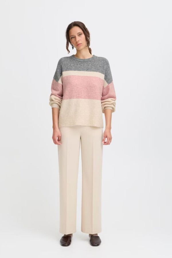 BYOMEA Pullover Port Royale Mix