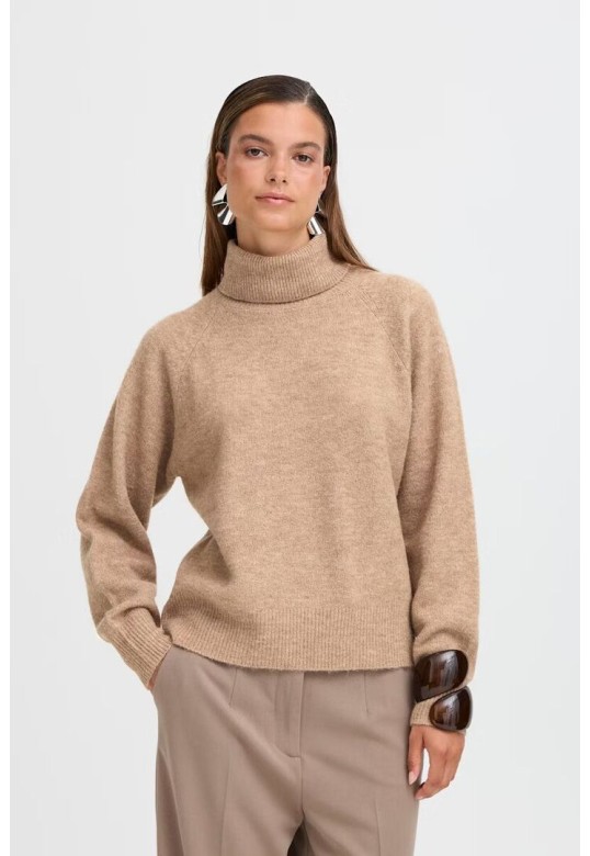 BYMONNA Pullover  Walnut Melange