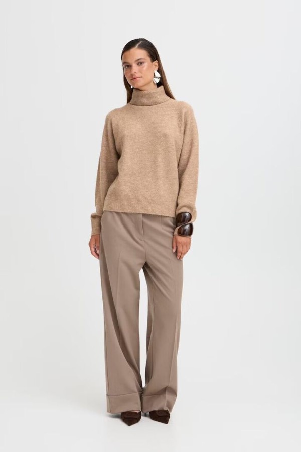 BYMONNA Pullover  Walnut Melange