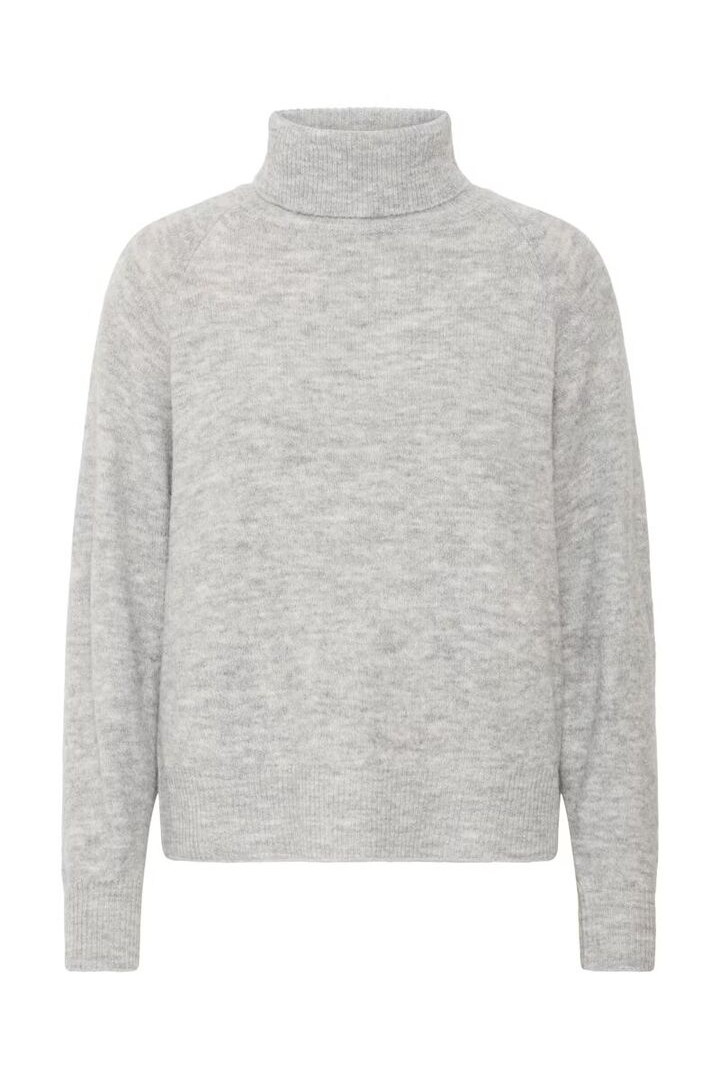 BYMONNA Pullover Mid Grey Melange