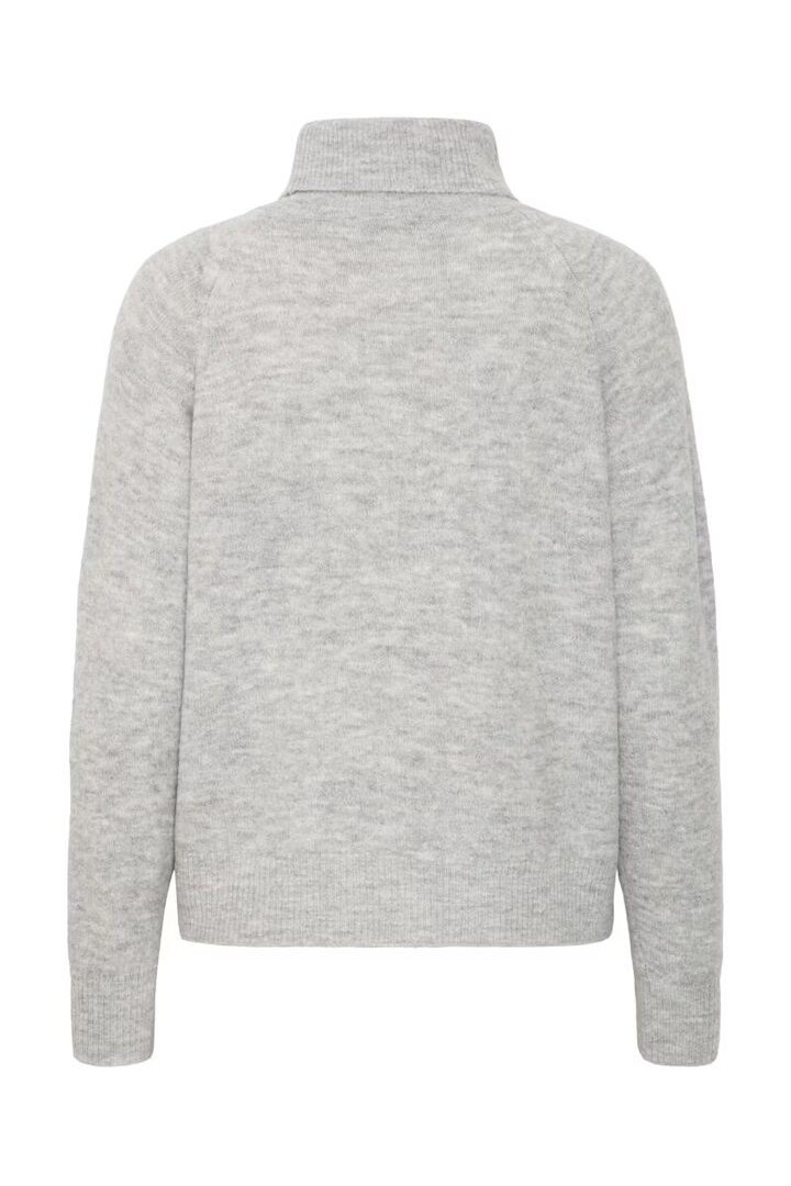BYMONNA Pullover Mid Grey Melange