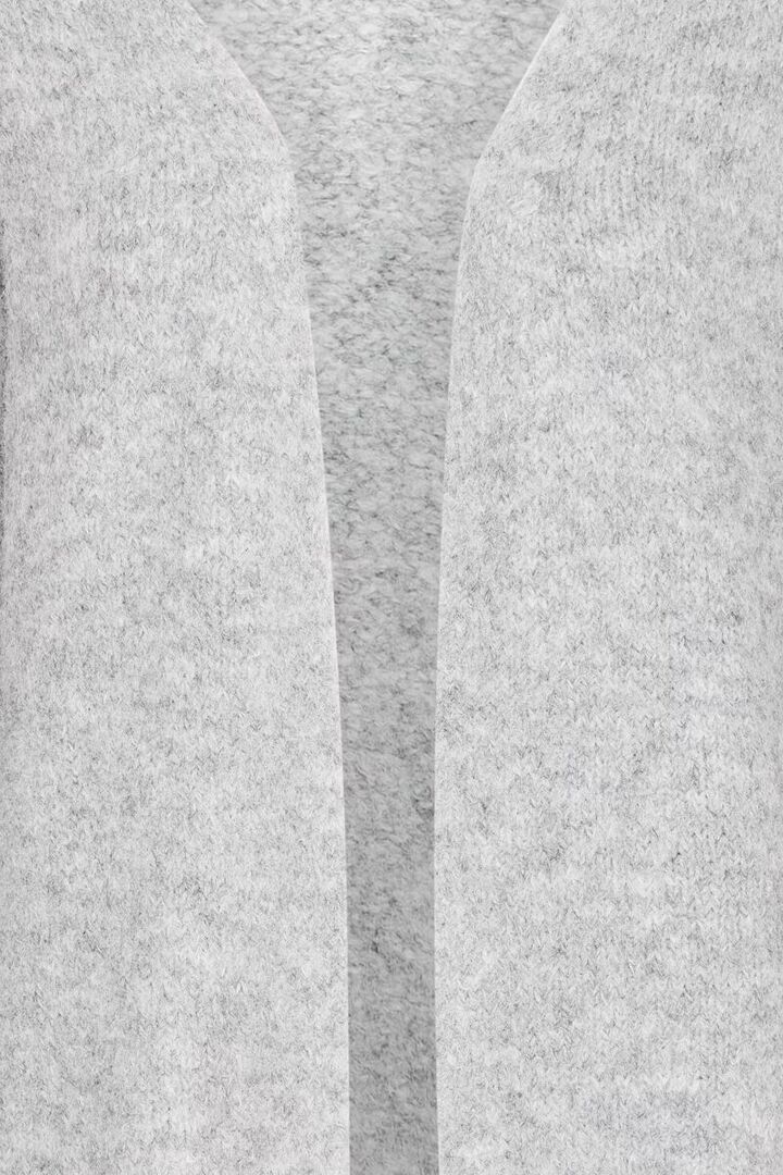 BYMILLERS Cardigan Mid Grey Melange